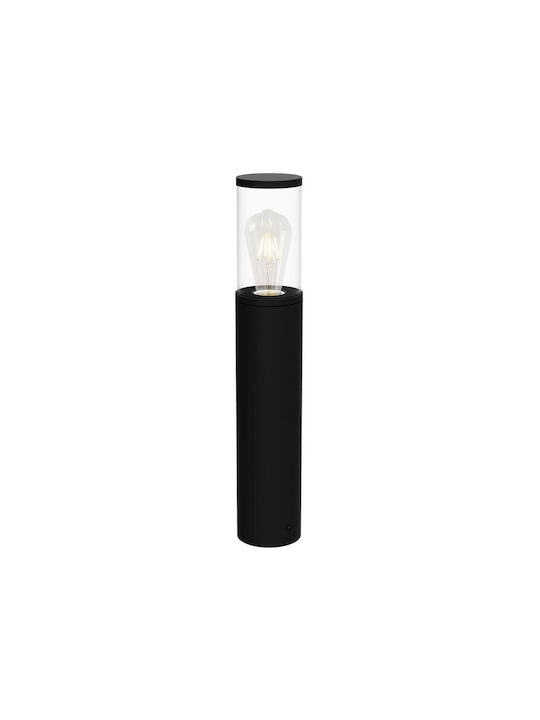 Rabalux Wellington Φωτιστικό Κολωνάκι Εξωτερικού Χώρου 60W IP44 για Ντουί E27 Μαύρο