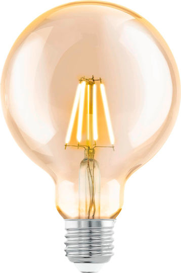 Eglo Λάμπα LED 4W για Ντουί E27 και Σχήμα A75 Θερμό Λευκό 350lm