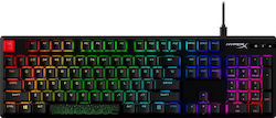 HyperX Alloy Origins PBT Gaming Μηχανικό Πληκτρολόγιο με HyperX Blue διακόπτες και RGB φωτισμό (Αγγλικό US)