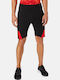 Seppo Ux Спортен Мъжки Къс Панталон Regular Fit Черен
