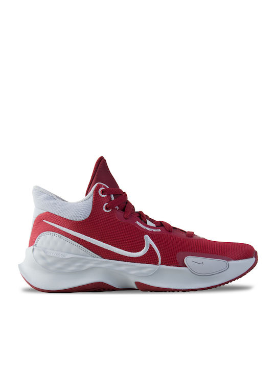 Renew Elevate III Χαμηλά Μπασκετικά Παπούτσια Team Red / University Red / Wolf Grey