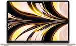 Apple MacBook Air 13.6" (2022) Retina Display (Apple M2-8-core/8GB/512GB SSD) Starlight