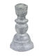 Artekko Candle Holder in Gray Color 7x7x8cm 1pcs