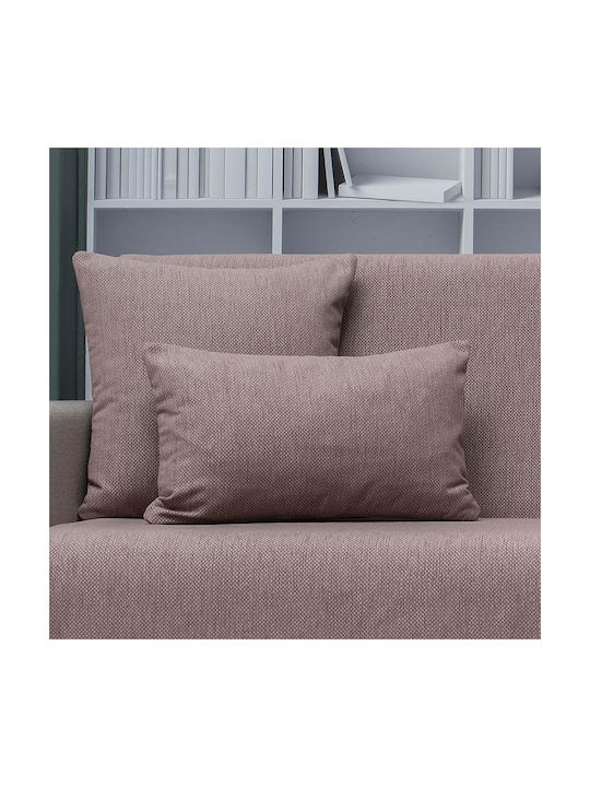 Cotone Dekorativer Kissenbezug 818 Rosa 50x50 cm