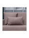 Cotone Dekorativer Kissenbezug 818 Rosa 50x50 cm