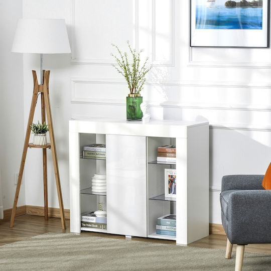Μπουφές Ξύλινος Λευκός 97x35x83cm Μπουφές Ξύλινος Λευκός 97x35x83cm