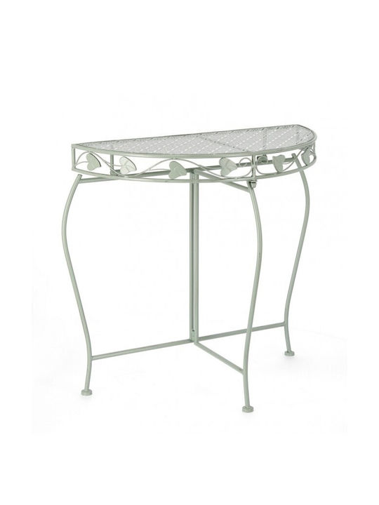 Harriet Metal Console Table Green L75xW36xH75cm