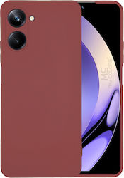 Sonique Back Cover Silicon Burgundy (Realme 10 ...