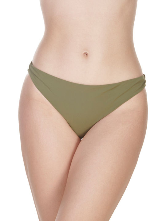 Luna Blue Sense Bikini Slip Χακί