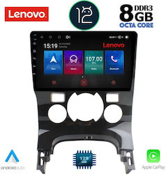 Lenovo Ηχοσύστημα Αυτοκινήτου για Peugeot 3008 με Clima (Bluetooth/USB/AUX/GPS)