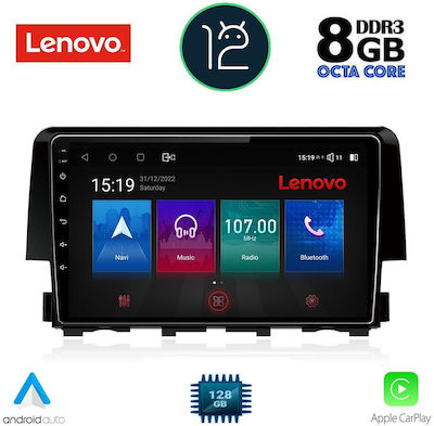 Lenovo Ηχοσύστημα Αυτοκινήτου για Honda Civic (Bluetooth/USB/AUX/GPS)