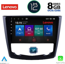 Lenovo Sistem Audio Auto pentru Renault Kadjar 2015> (Bluetooth/USB/AUX/WiFi/GPS/Partitură) cu Ecran Tactil 9"