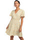 Spring Light Summer Mini Dress Wrap Salt Crystal