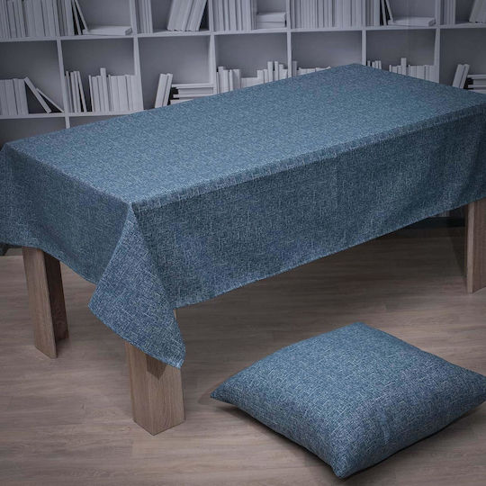 Cotone Τραπεζομάντηλο Valia Πετρόλ 140x220εκ.