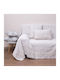 Anna Riska Armchair Throw Jacquard Two Sides 180x180cm Beige