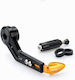 Puig Motorcycle Protective Hand Guards in Gold Colour