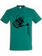 Tshirt unisex "Eat Local", Emerald