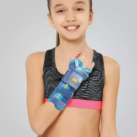 Aurafix DG-19 Unterarm Schiene Rechte Seite Kinder in Blau Farbe