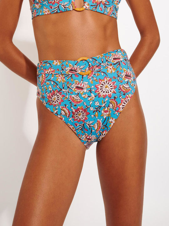 Banana Moon Kumaka Matapalo Bikini Slip Light Blue