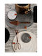 Espiel Runner Cotton Beige-black 50x180cm