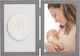 Κορνίζα για Αποτύπωμα Μωρού από Ξύλο για Αγόρι