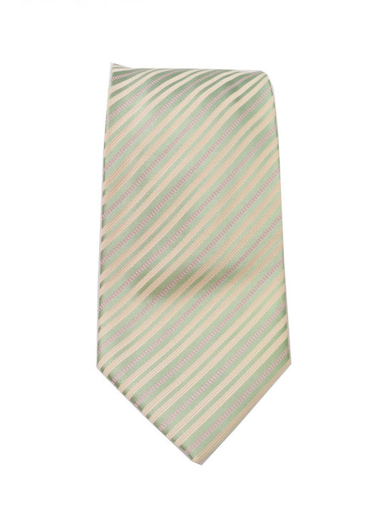 Giorgio Armani Silk Men's Tie Printed Green