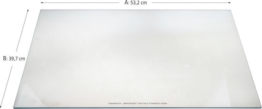 Κρύσταλλο Εσωτερικό Φούρνου Indesit Original 53.2 X 39.7 Cm