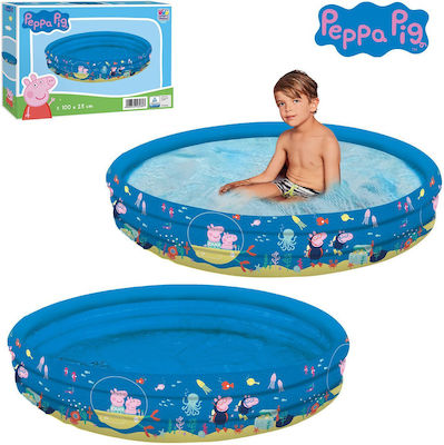 Peppa Kinder Schwimmbad Aufblasbar 100x100x23cm