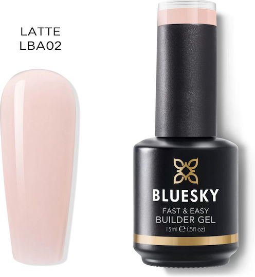 Bluesky Builder Gel Νυχιών Latte Μπεζ 15ml