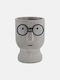 Diosera Family Übertopf Beton Gray 12x12x15εκ.