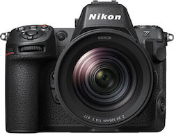 Nikon Mirrorless Φωτογραφική Μηχανή Z 8 Full Frame Kit (Z 24-120mm F4 S) Black