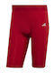 adidas Techfit Aeroready Ανδρικό Αθλητικό Κολάν Κοντό Κόκκινο