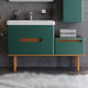 Martin Masal 130 Countertop with Sink L130xW46xH85cm Green
