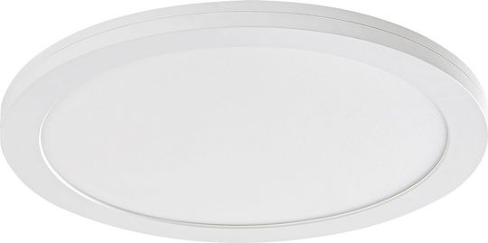 Rabalux Rund Vertieft LED-Panels 30W mit Natürliches Weiß Licht 4000K 33cm