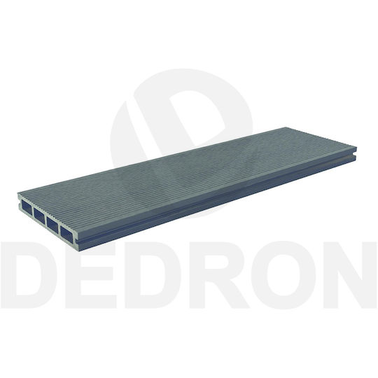 Dedron Diele für Gartenboden aus WPC 390x15cm 1Stück Dunkelgrau