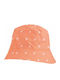 Swim Essentials Kids' Hat Bucket Fabric Sunscreen Orange