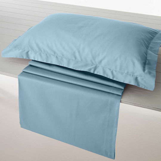 Vesta Home Athena Υπέρδιπλο 160x200+40εκ. με Λάστιχο 306 Aqua Green