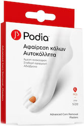 Podia Pansamente Advanced Corn Removal Plasters pentru Călcâie Crăpate 6buc