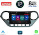 Lenovo Car-Audiosystem für Hyundai i10 2014-2020 (Bluetooth/USB/AUX/WiFi/GPS) mit Touchscreen 9"