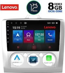 Lenovo Sistem Audio Auto pentru Ford Concentrare 2005-2012 (Bluetooth/USB/AUX/WiFi/GPS/Partitură) cu Ecran Tactil 9"