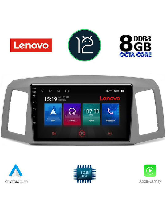 Lenovo Ηχοσύστημα Αυτοκινήτου για Jeep Grand Cherokee (Bluetooth/USB/AUX/WiFi/GPS) με Οθόνη Αφής 9"