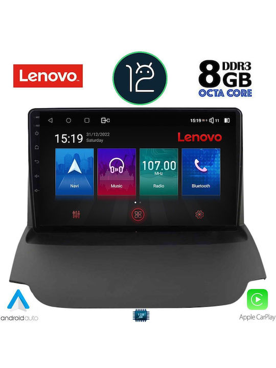 Lenovo Sistem Audio Auto pentru Ford EcoSport 2012-2018 (Bluetooth/USB/AUX/WiFi/GPS) cu Ecran Tactil 9"