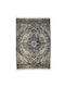 ArteLibre Rug Rectangular Summer Cotton Gray