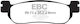 EBC Motorradbremsbeläge Rückseite für Yamaha YP 400