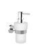 Kolossos Fiera Spender Glas Silber