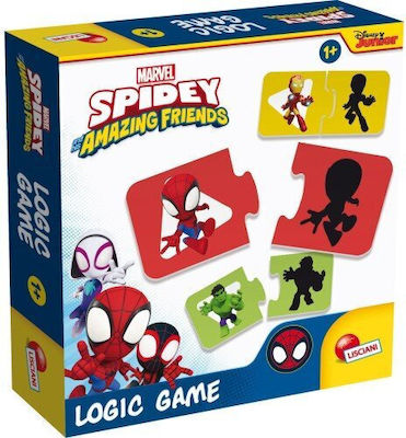 Kids Puzzle Spidey Logic Game for 1+ Years 24pcs Lisciani Giochi