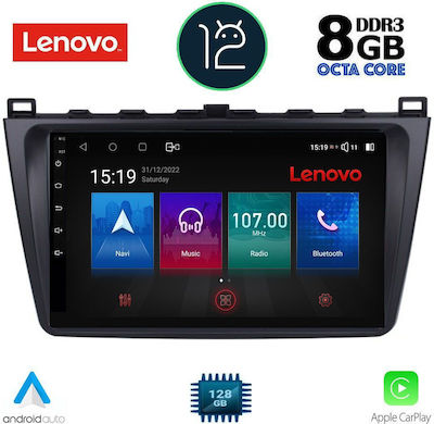 Lenovo Car-Audiosystem für Mazda 6 2008-2012 (Bluetooth/USB/AUX/WiFi/GPS) mit Touchscreen 9"