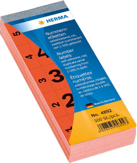 Herma 500 Self-Adhesive Rectangular A4 Labels 28x56mm