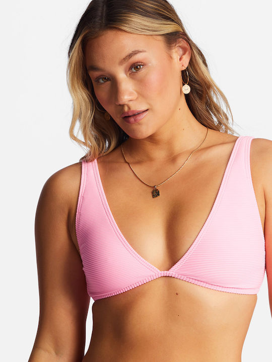 Billabong Triangle Bikini Top Pink