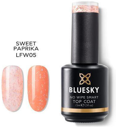 Bluesky Smart Top No Wipe Top Coat for Regular Nail Polish 15ml